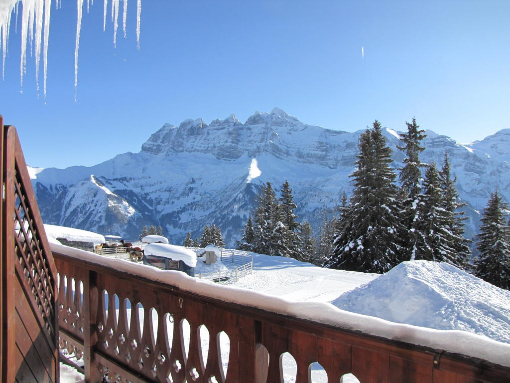 Hotel-Restaurant Le Relais Panoramique Les Crosets Esterno foto
